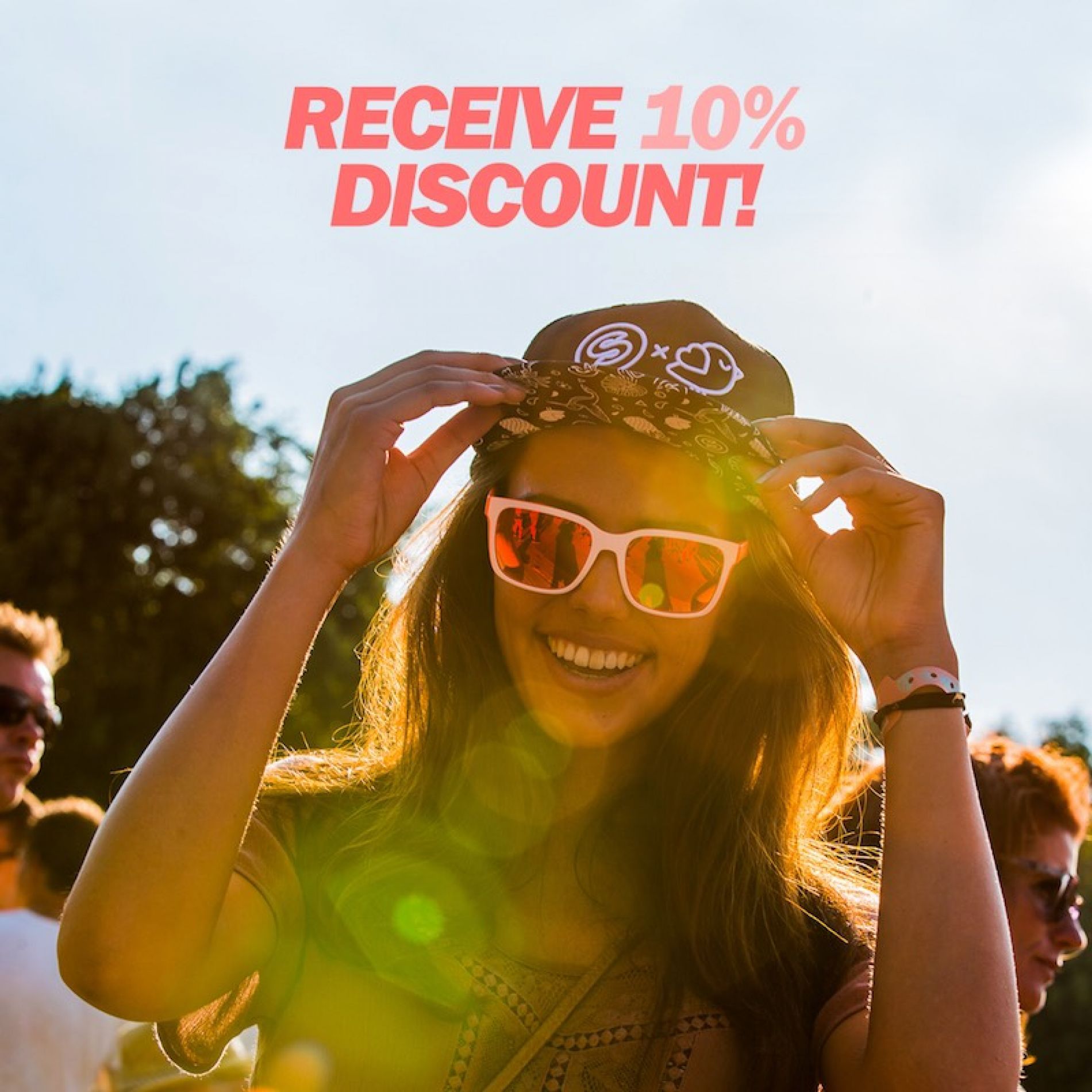 Receive 10% discount on Spinnin’ x Sinner shades!