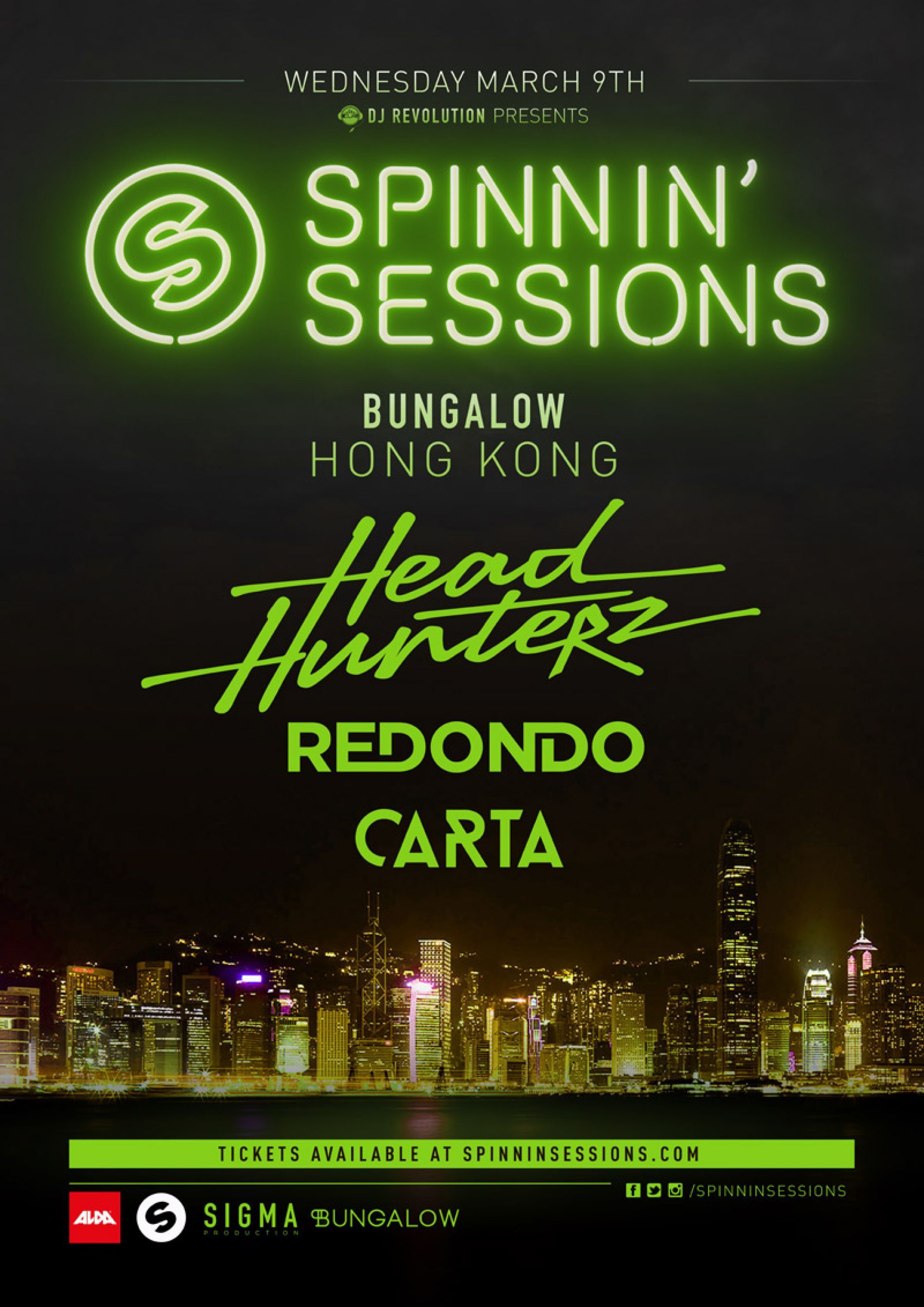 Spinnin' Sessions ASIA TOUR (Hong Kong)