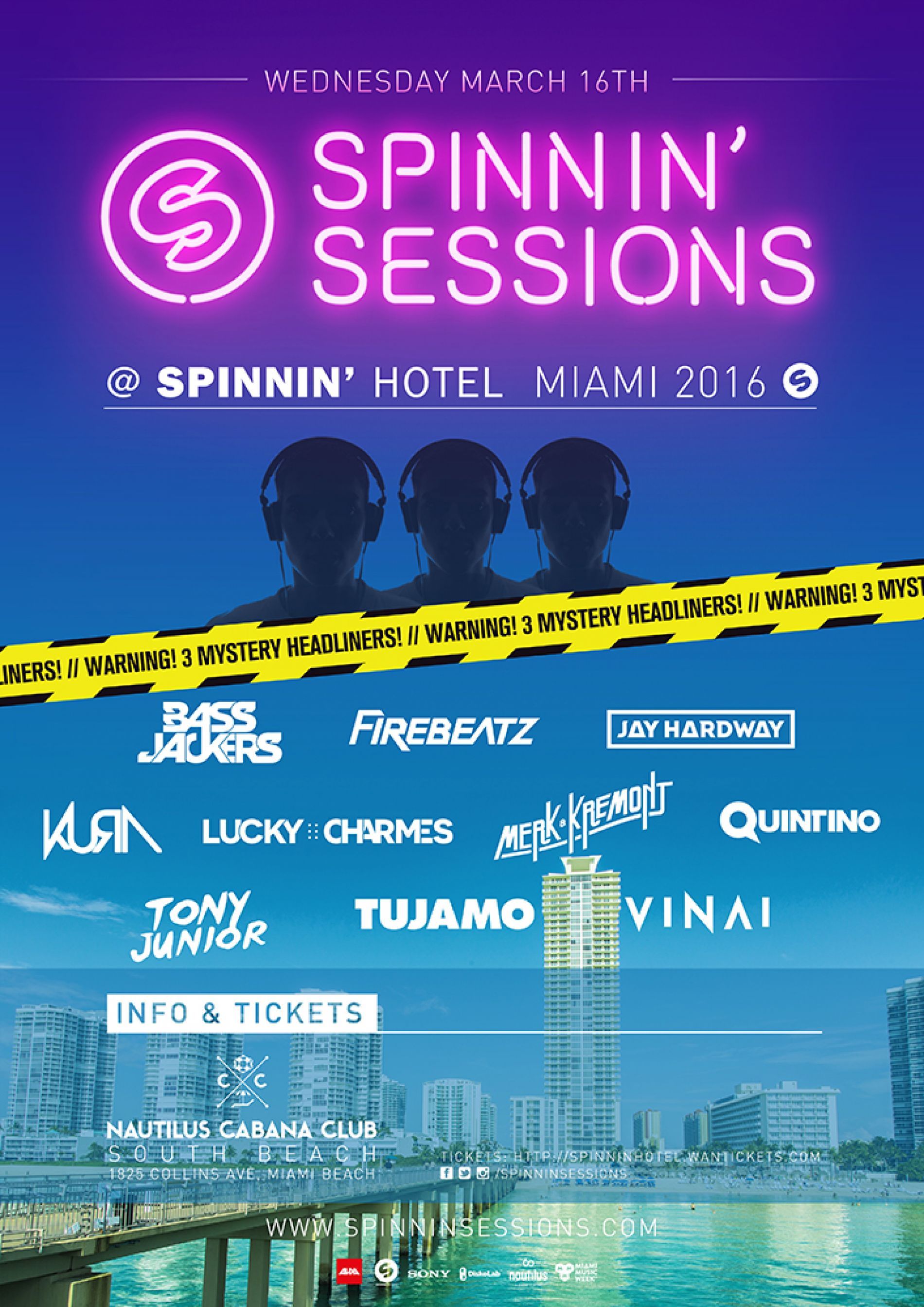 Spinnin' Sessions Spinnin' Hotel Miami 2016