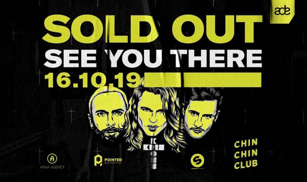 Last tickets to Kris Kross Amsterdam show in Chin Chin Club during Amsterdam Dance Event