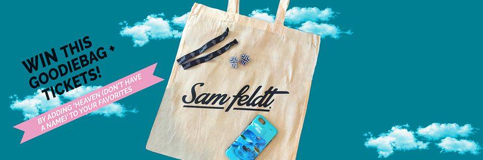 Tickets to a Sam Feldt show + Sam Feldt Goodiebag