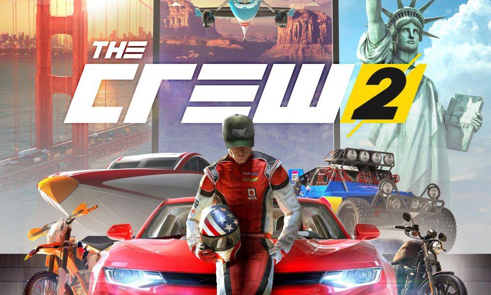 A copy of The Crew 2