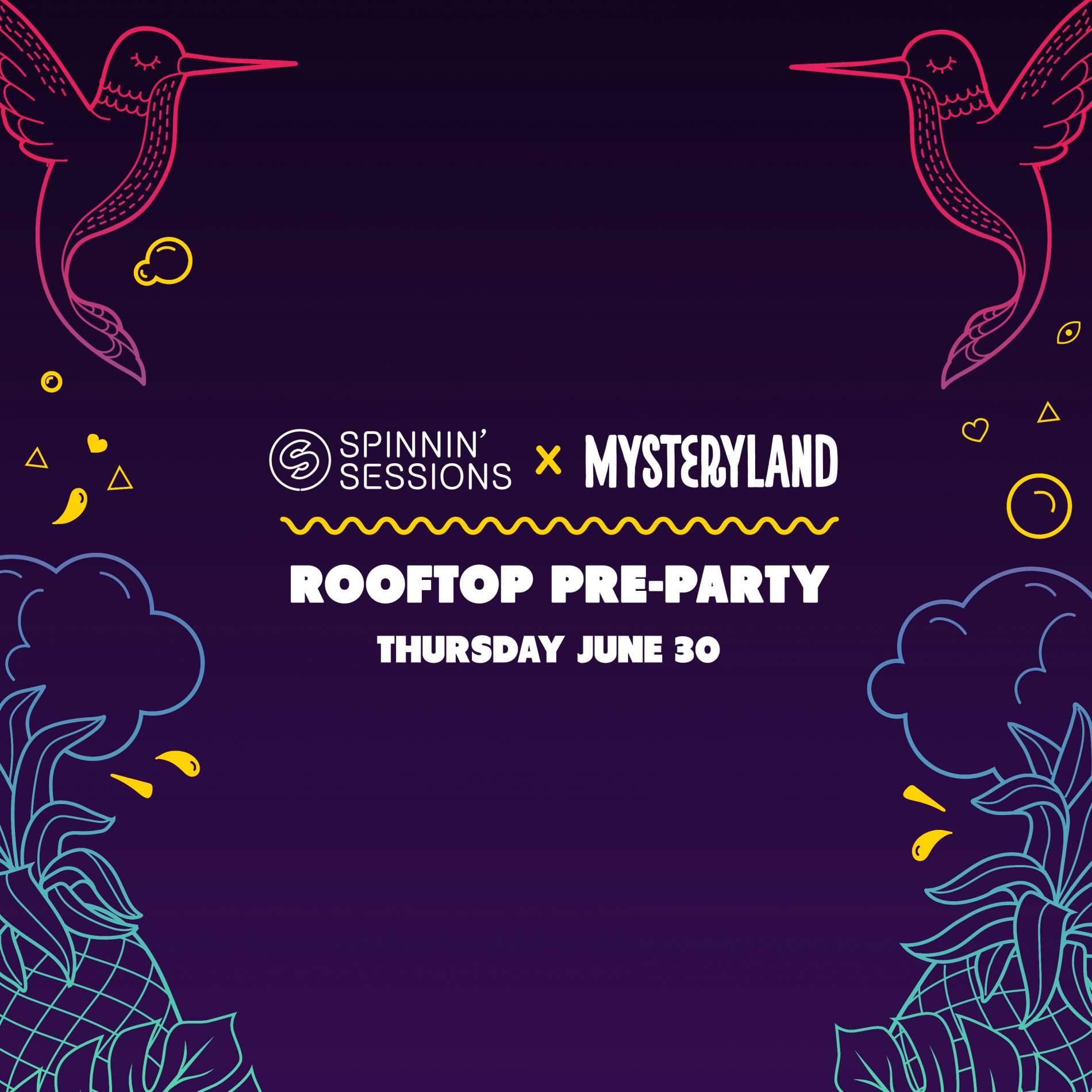 Watch Spinnin's Mysteryland pre-party!