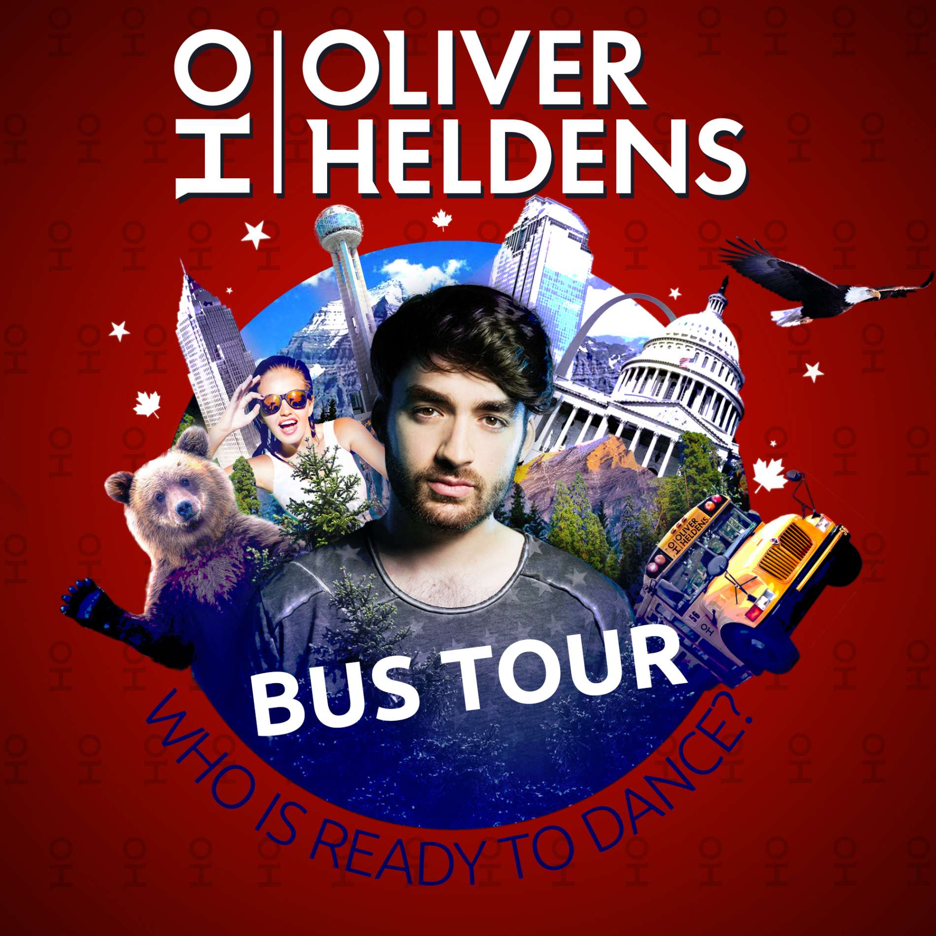 Win tickets to Oliver Heldens' upcoming N-American bus tour!