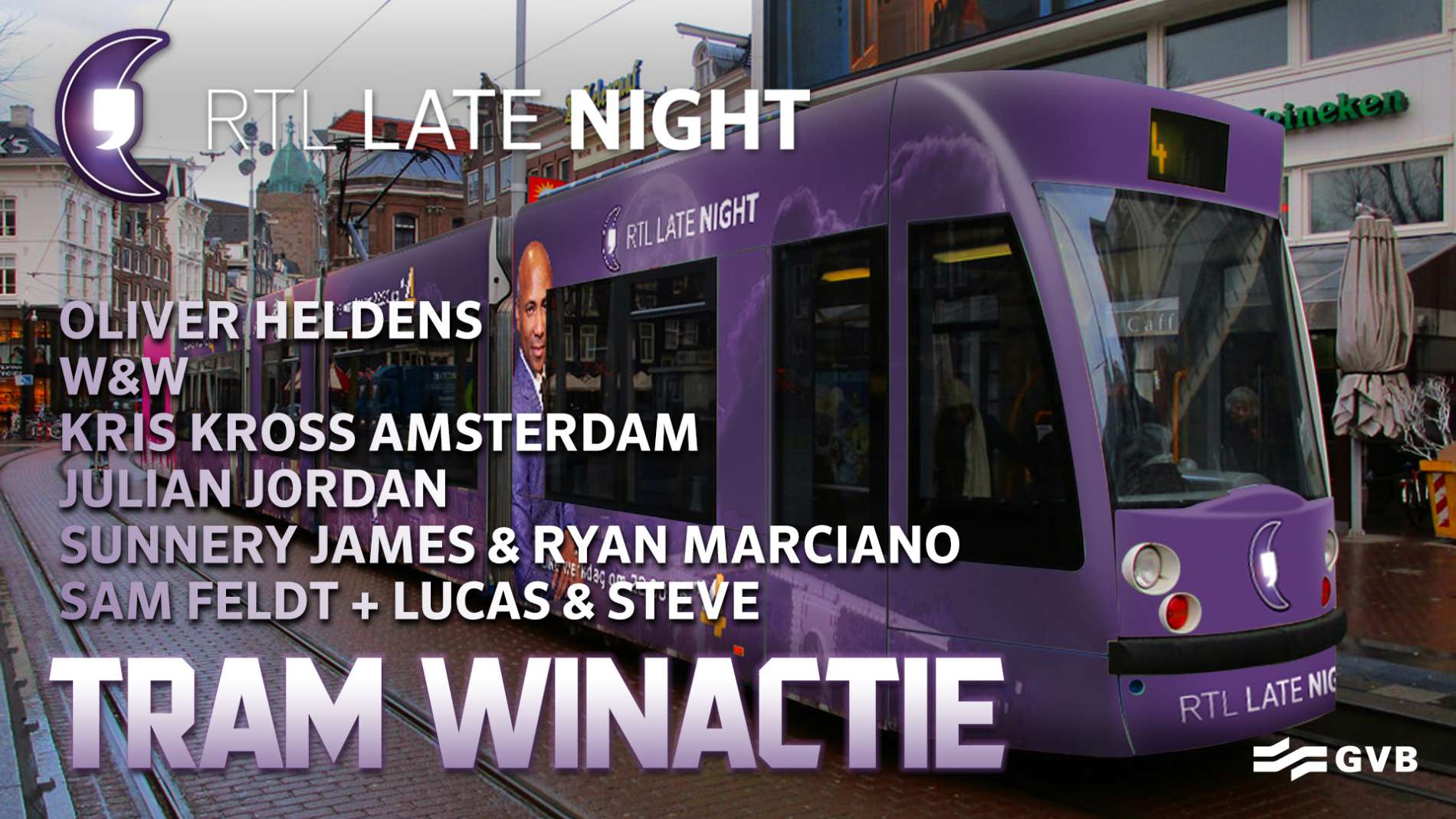 Join the Spinnin' DJ's in an Amsterdam tram