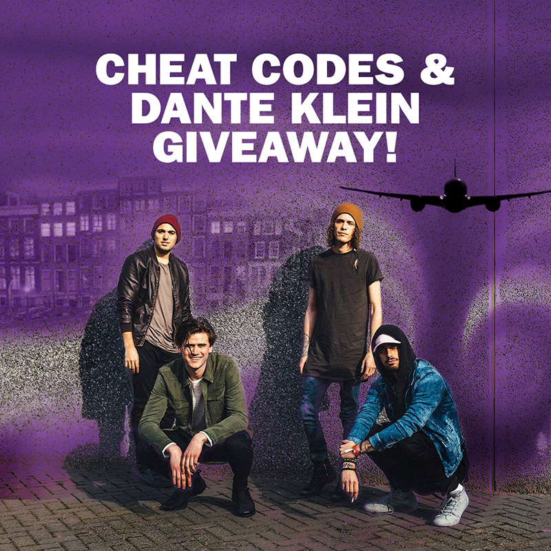 Cheat Codes & Dante Klein Giveaway