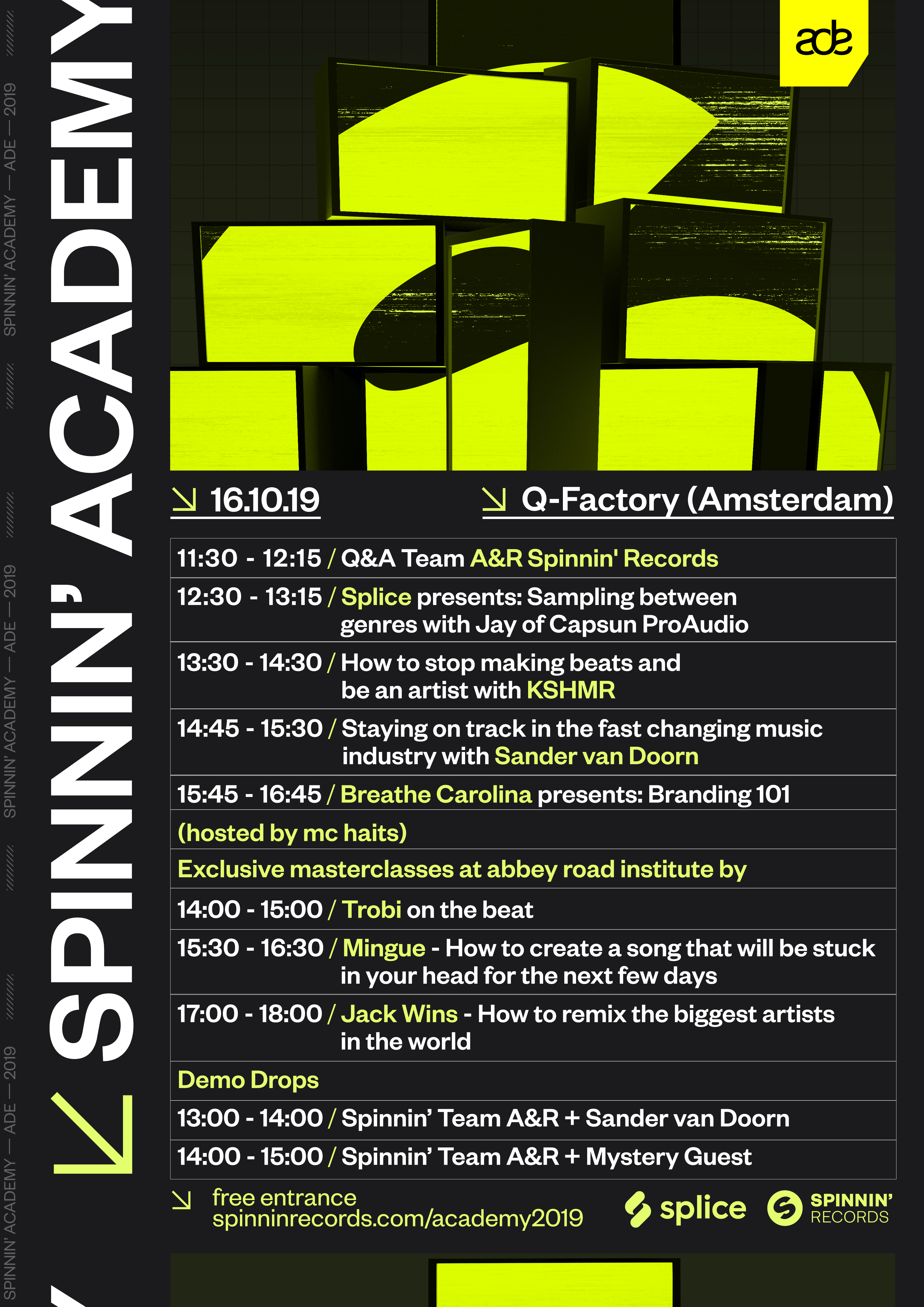 Spinnin Academy Amsterdam Dance Event Spinnin Records Spinnin' records official open code repositories. spinnin records
