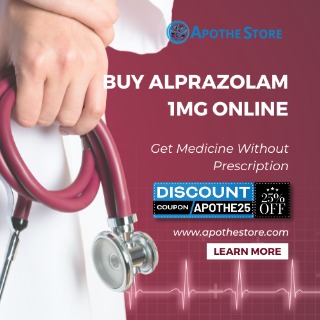Buy Alprazolam 1mg For Anxiety Management No Rx