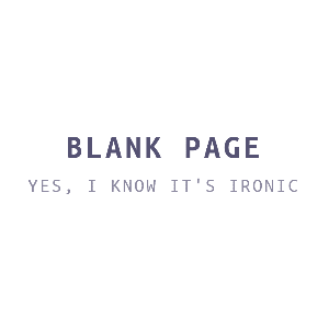 BLANK PAGE