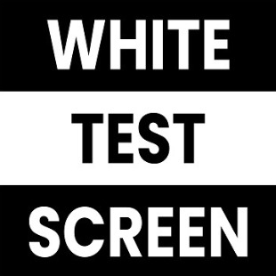 whitetestscreen