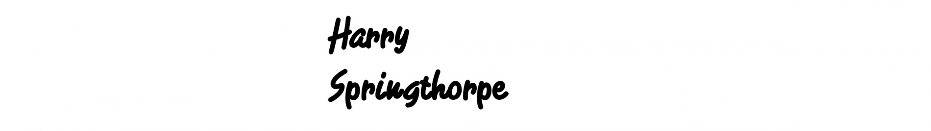 Harry Springthorpe