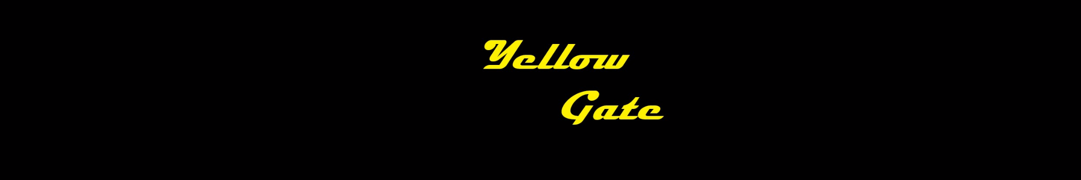 Yellow gate