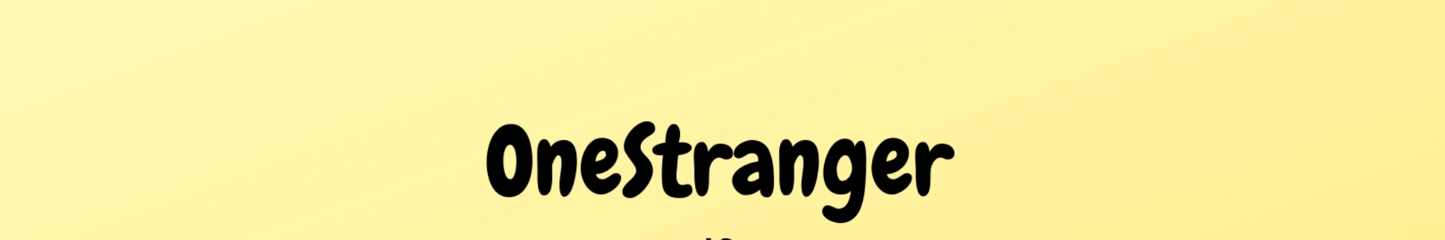 OneStranger