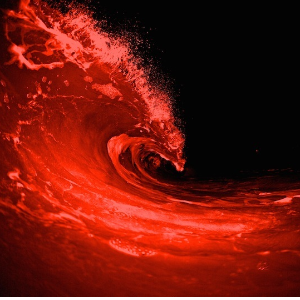 Wave of fire